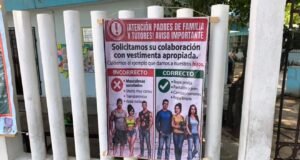 POLÉMICA EN MÉRIDA: ¿DEBEN LOS PADRES CUIDAR SU VESTIMENTA AL IR A LA ESCUELA?