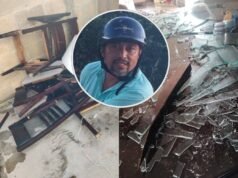 Nueve Años después regresó y destrozó la casa de su exesposa