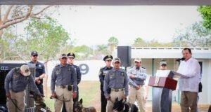 Yucatán integra nuevos binomios caninos para detección de explosivos
