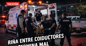 VIOLENCIA VIAL EN MÉRIDA: RIÑA TERMINA CON LESIONADO