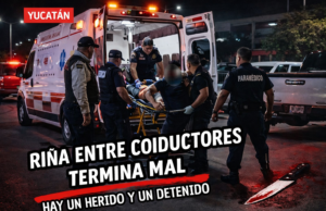 VIOLENCIA VIAL EN MÉRIDA: RIÑA TERMINA CON LESIONADO