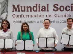 Mundial 2026 dejará legado deportivo en Yucatán: construirán 29 canchas y rehabilitarán 46 espacios comunitarios