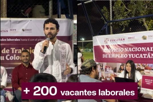 Impulsa Gobierno de Huacho Díaz Mena oportunidades laborales en el sur de Mérida