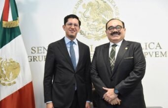 Jorge Carlos Ramírez Marín impulsa defensa del agua y la miel yucateca en agenda internacional