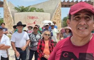 Habitantes de Hunucmá retoman predio Chanhalal tras resolución judicial y montan campamento permanente