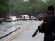 Abaten a hombre armado tras ataque contra puesto de seguridad de la Casa Blanca