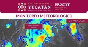 Prevén lluvias más frecuentes en Yucatán; Protección Civil pide reforzar medidas preventivas