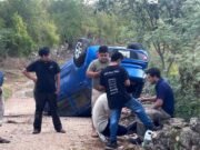 Cinturón de seguridad salva a conductor tras espectacular accidente en la Mérida–Motul
