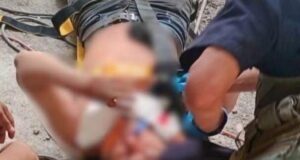 Colapso en obra del Centro de Mérida deja dos albañiles lesionados