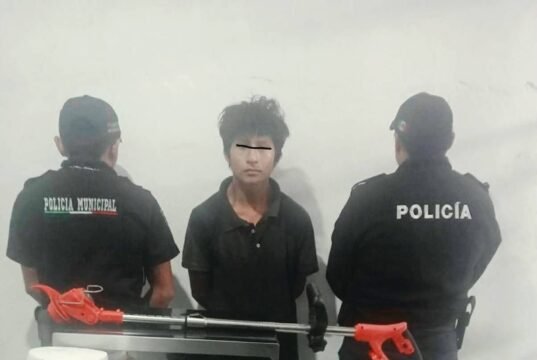 Recuperan objetos robados y detienen a dos sospechosos tras atraco en carnicería de Hunucmá