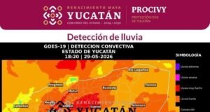 Gobierno de Yucatán intensifica vigilancia y apoyo ante persistencia de lluvias en el estado