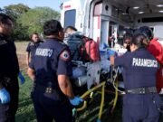 Helicóptero de la SSP traslada de emergencia a menor grave tras accidente en Akil