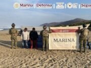 Marina asegura embarcación con cargamento de droga en operativo en el Pacífico