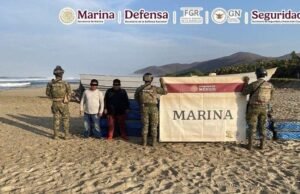 Marina asegura embarcación con cargamento de droga en operativo en el Pacífico