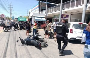 FRUSTRAN ASALTO EN LA PLAZA SANTOS LUGO DE LA EMILIANO ZAPATA SUR