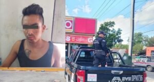 Empleados frustran presunto robo en tienda de conveniencia en Umán