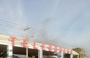 Tras horas de combate, logran controlar incendio en Telebodega de Mérida