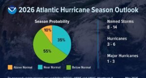 Arranca la temporada de huracanes 2026 en el Atlántico; NOAA prevé menor actividad, pero pide no bajar la guardia