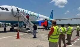 INDEMAYA DESCARTA PRESENCIA DE YUCATECOS EN VUELO DE REPATRIADOS ARRIBADO A MÉRIDA