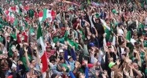Miles participan en megacola humana en Paseo de la Reforma por el Mundial 2026