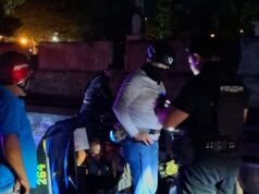 Denuncian peligroso bache tras accidente que dejó a pareja lesionada en Umán