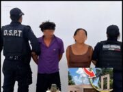Recuperan campana robada de iglesia en Progreso; pareja termina detenida