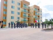 Inauguran en Umán complejo habitacional para elementos de la Guardia Nacional y sus familias