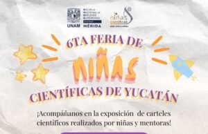 Niñas yucatecas muestran su talento científico en feria organizada por la UNAM