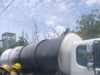 Bomberos de la SSP controlan conato de incendio en pipa sobre el Periférico de Mérida