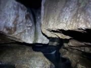 Crecida repentina del agua deja a una familia atrapada en una gruta de Puebla; continúa operativo de rescate