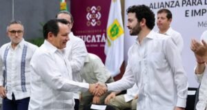 Milo Barrera destaca alianza para otorgar hasta 100 mil becas de capacitación a trabajadores yucatecos