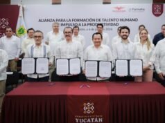 Milo Barrera anuncia alianza para otorgar 100 mil becas de capacitación y fortalecer el talento laboral en Yucatán
