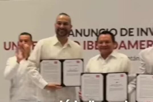 Milo Barrera destaca llegada de la Universidad Iberoamericana a Yucatán como un parteaguas para la inversión y el talento