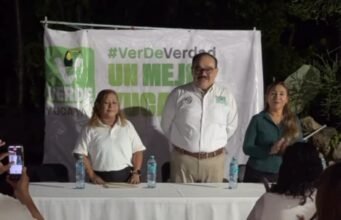 Ramírez Marín impulsa la organización del Partido Verde con la integración del Comité de Chicxulub Pueblo