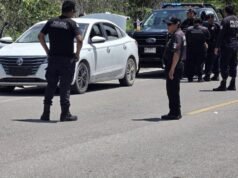 Interceptan automóvil con reporte de robo en Yucatán; conductor fue asegurado durante operativo de la SSP