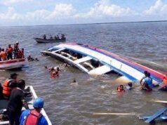 Continúa búsqueda de desaparecidos tras naufragio de ferry con 116 personas en Guyana