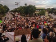 Protestan en Mérida contra proyecto Las Dunas; exigen su cancelación definitiva