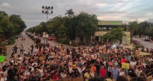 Protestan en Mérida contra proyecto Las Dunas; exigen su cancelación definitiva