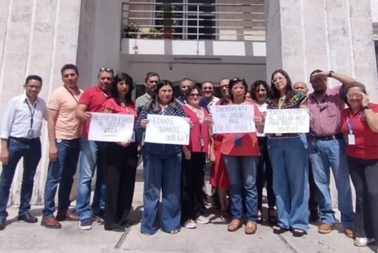 Trabajadores del INEGI levantan la voz: reclaman mejoras salariales y prestaciones pendientes desde 2025
