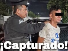 Cae en el Barrio Antiguo hombre señalado por empujar a adulto mayor hacia un tráiler