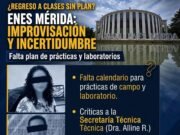ENES MÉRIDA, A DÍAS DEL REGRESO A CLASES Y SIN RUTA CLARA PARA LAS PRÁCTICAS