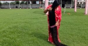 Casi 3 metros de cabello! Mujer de la India rompe récord mundial con su impresionante melena