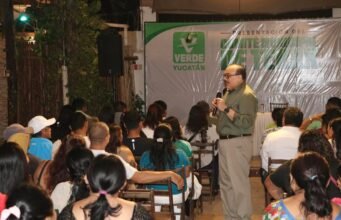 Ramírez Marín destaca fortalecimiento del Verde en Tekax