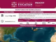 Protección Civil mantiene bajo vigilancia una zona de baja presión rumbo al Atlántico