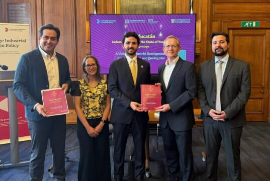 Milo Barrera destaca agenda en Reino Unido para atraer inversiones y abrir mercados para Yucatán