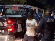 Amenaza con machete a su esposa y termina detenido en Tizimín
