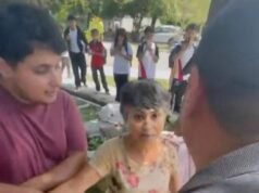 Adulta mayor termina en confrontación con alumna de secundaria en Pensiones