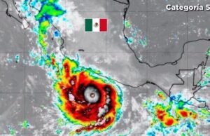 Polo se fortalece a categoría 5 y mantiene en alerta al Pacífico mexicano
