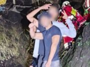 Rescatan a nueve jóvenes que se perdieron en una zona de barrancas en Chapultepec