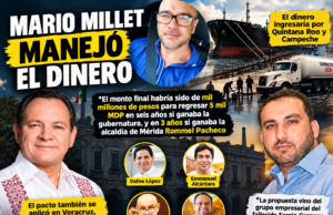 Investigación apunta a presuntas reuniones con operadores vinculados al grupo de Sergio Carmona y un ofrecimiento millonario para la campaña de Morena en Yucatán
